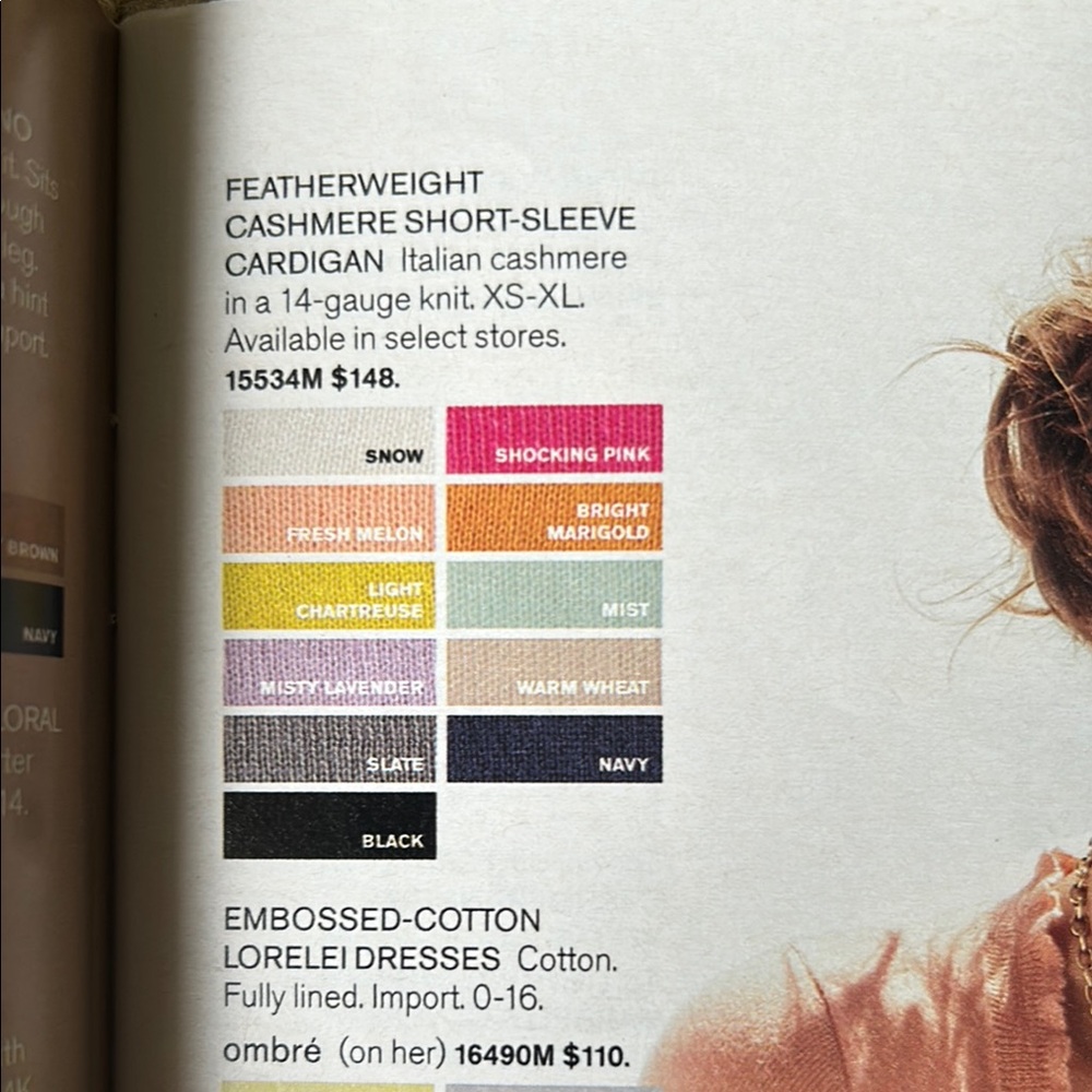 J.Crew Featherweight Cashmere Short Sleeve Cardigan Light Chartreuse - Picture 3 of 8